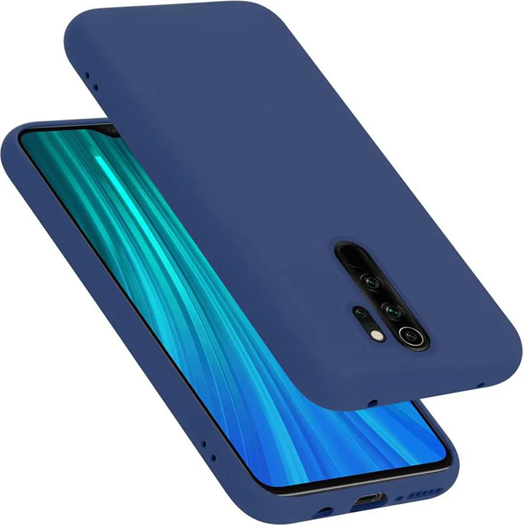 Custodia Cadorabo Blu per Xiaomi Redmi Note 8 Pro | Cover TPU Morbida
