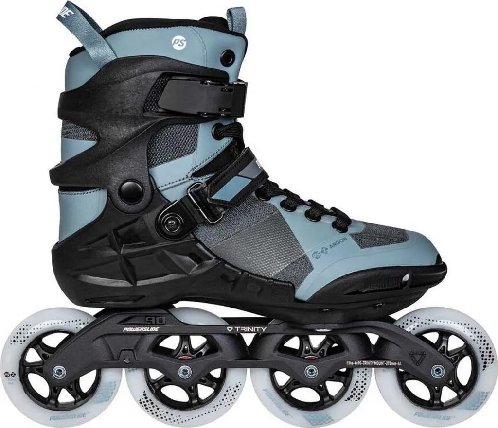 Roller Confortable sans Douleur Powerslide Phuzion Argon 90 Gris 39