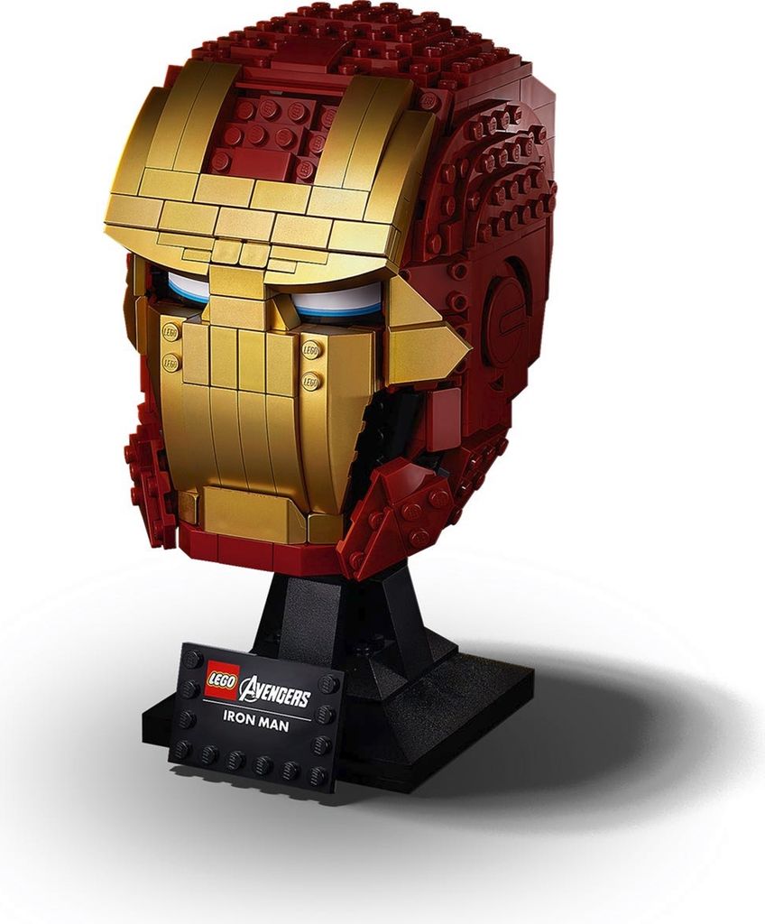 LEGO 76165 Super Heroes Marvel Iron Man's Helmet, zestaw Zdjęcie produktu 