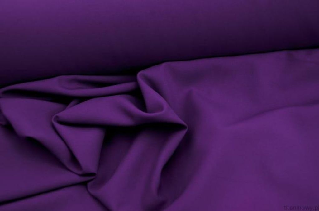 Stretchstoff Lila Pflaume Polyester