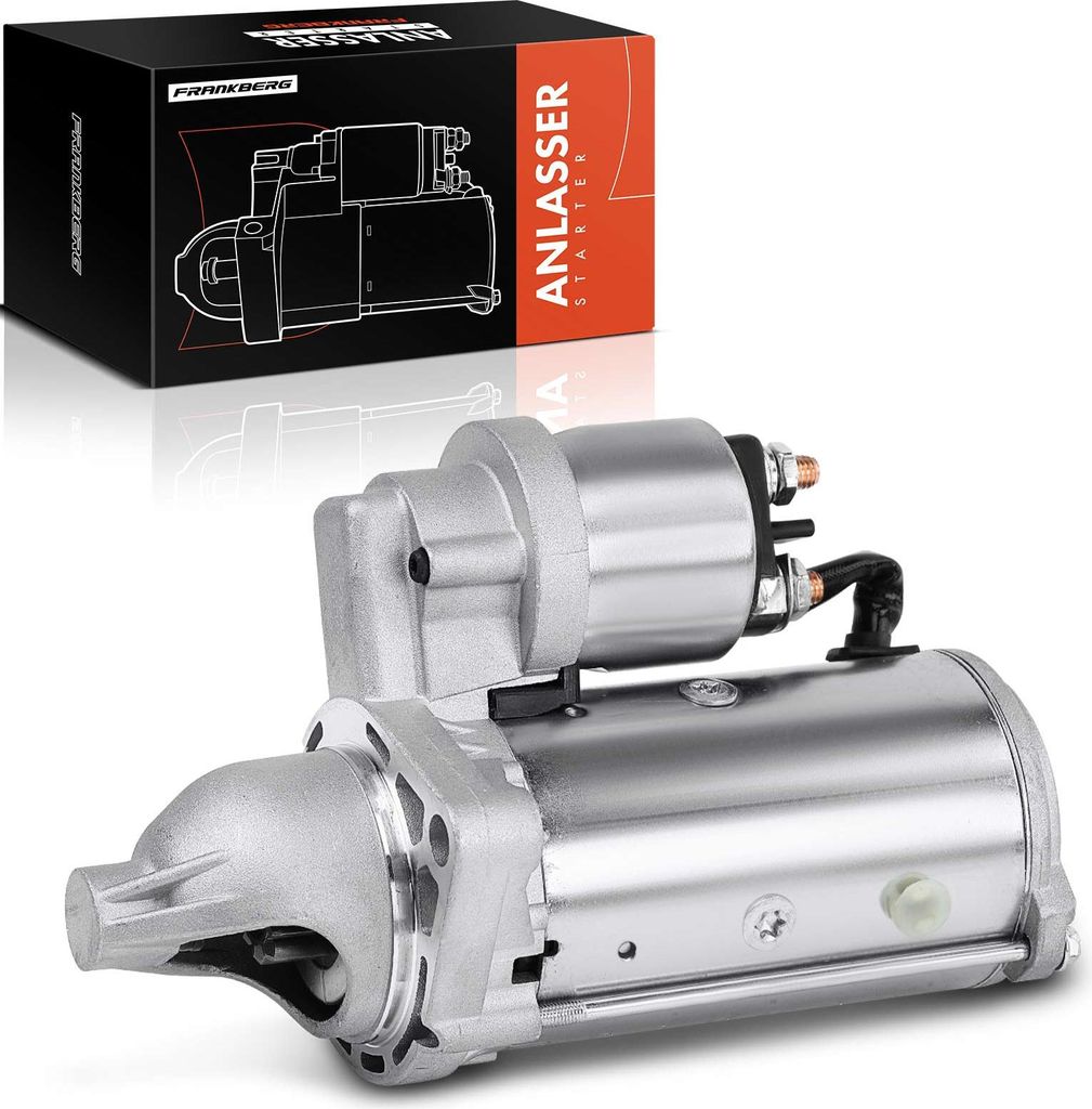 Frankberg 1x Anlasser Starter für Chevrolet Aveo Schrägheck Stufenheck Opel Agila (A) (B) Astra H Caravan GTC