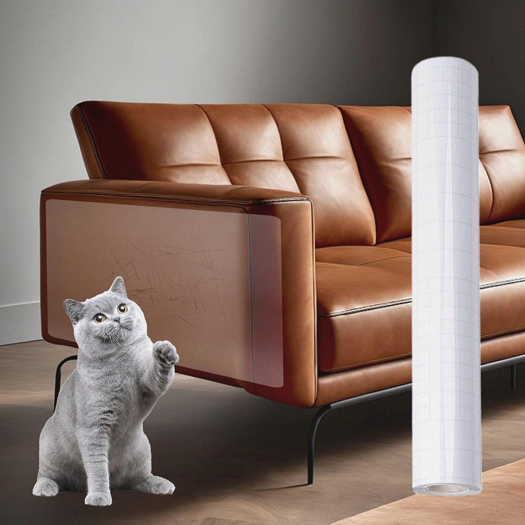 Kratzschutz Für Katzen - Möbel Kratzschutz Für Katzen | Selbstklebende Transparente Abdeckung Zum Schutz Von Wohnzimmer Home Office Sofa Tisch S...