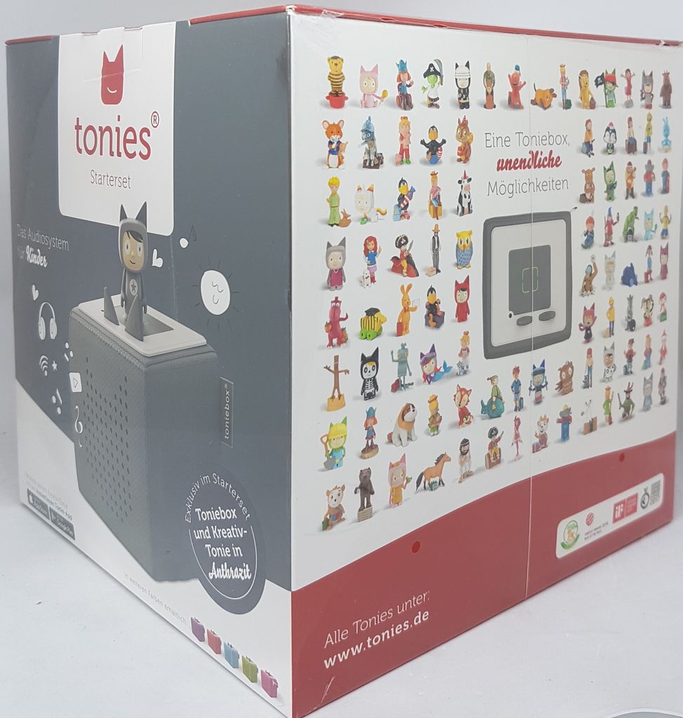 Toniebox Starterset Anthrazit (Kreativ-Tonie) Produktbild 12