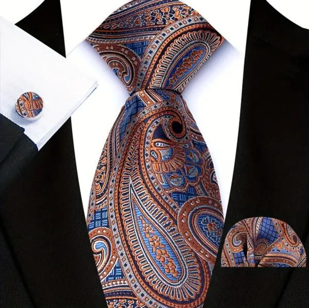 Accessoire Business : Cravate et Boutons de Manchette Ceti pour Homme