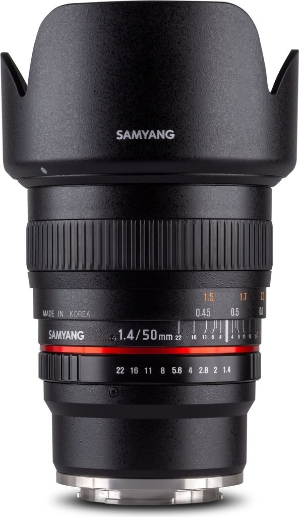 Samyang 50mm F1.4 AS UMC, Obiektyw standardowy, 9/6, Sony E Zdjęcie produktu 
