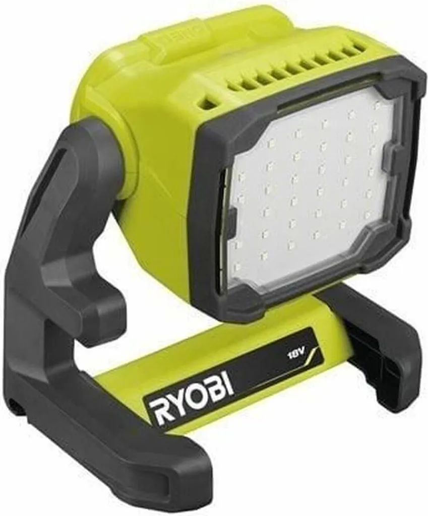 Lampe Torche LED Ryobi Orientable : Éclairage Intense à Tête Pivotante