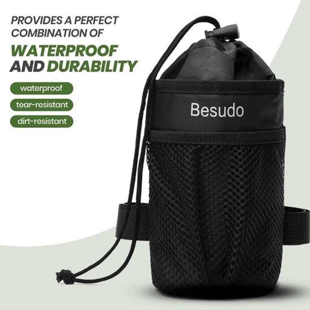 Porte-bidon vélo sans vis étanche avec isolation thermique 750ml