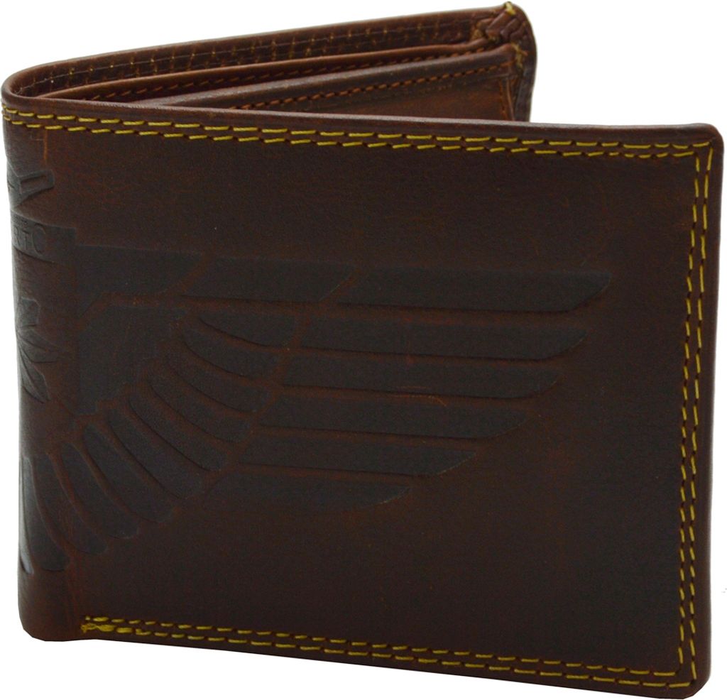 flevado Wild Adler Geldbörse Biker Börse Voll Leder Herren Produktbild 