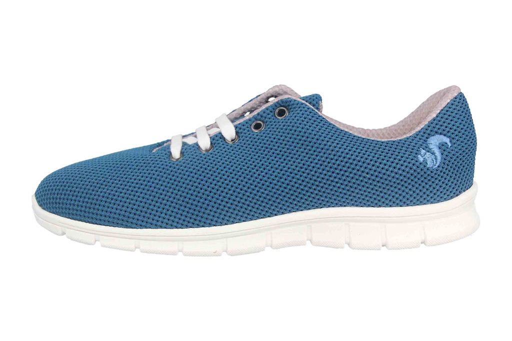 thies Cornrunner Sneaker in Übergrößen Blau 8000G Marino große Damenschuhe