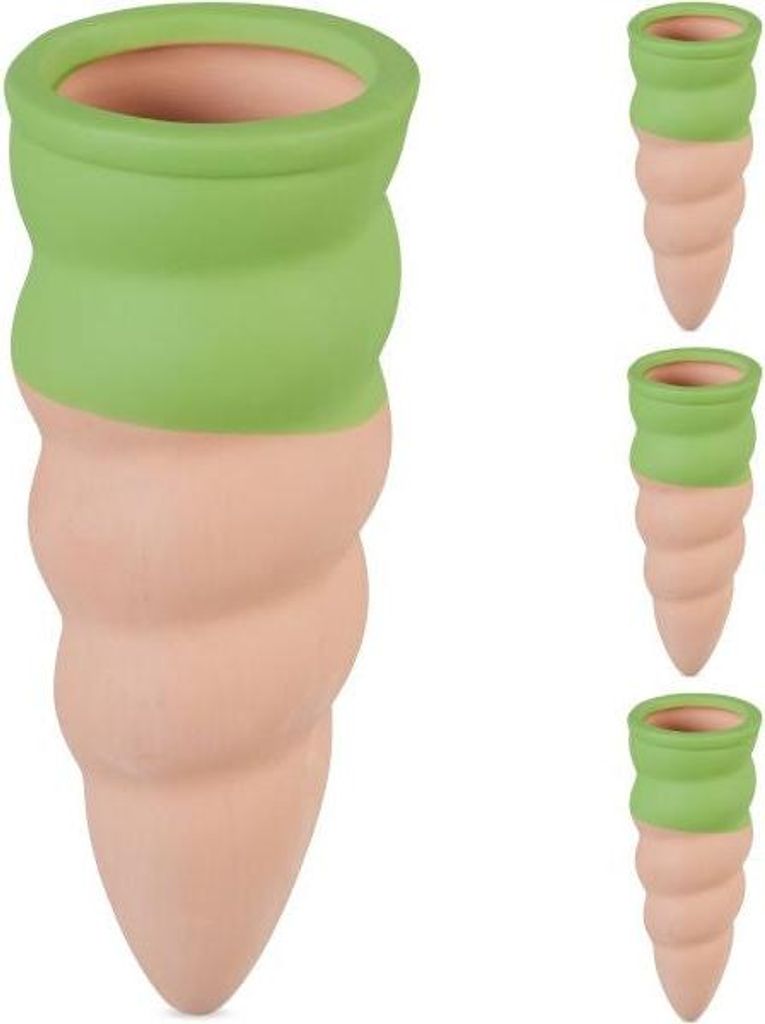 Gebogene Tonkegel im 4er-Set