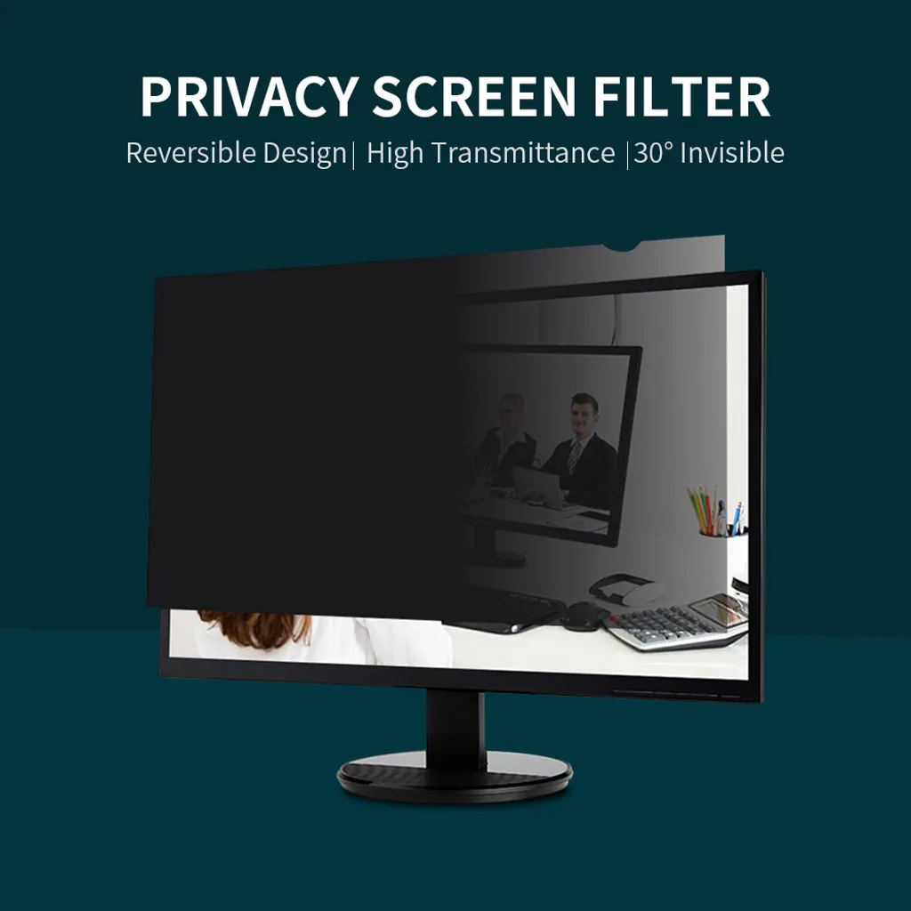 Filtre écran de confidentialité anti-regards en PET avec revêtement mat