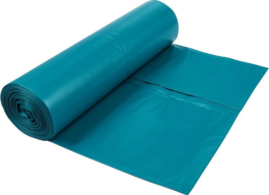 ARLI Set: 15x Müllsack 120L LDPE Abfallsäcke 700 x 1100 mm blau Typ 100