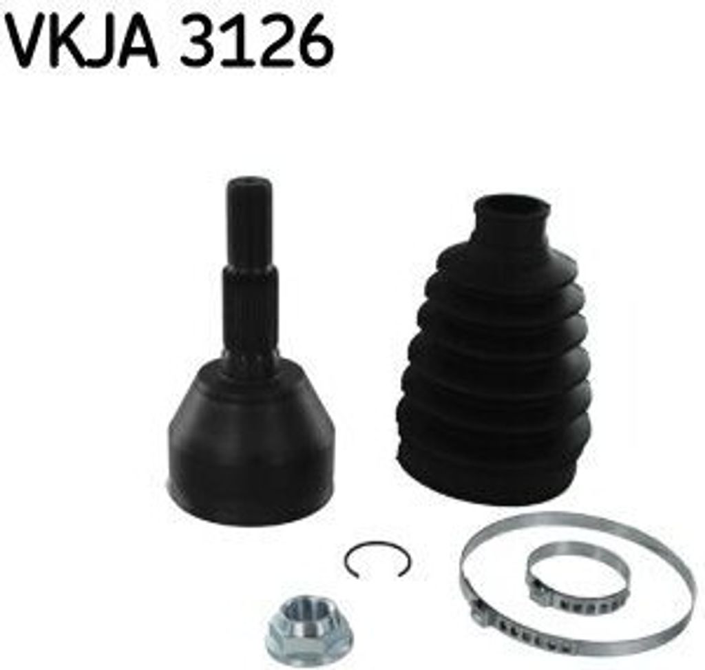 SKF Gelenksatz Antriebswelle für OPEL ZAFIRA B (A05) VKJA 3126