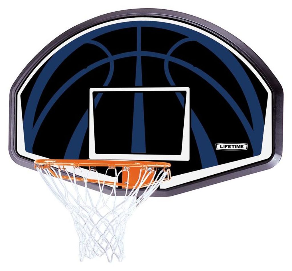 Lifetime Stahl Basketballkorb Colorado Schwarz 3x112x72 cm Produktbild 