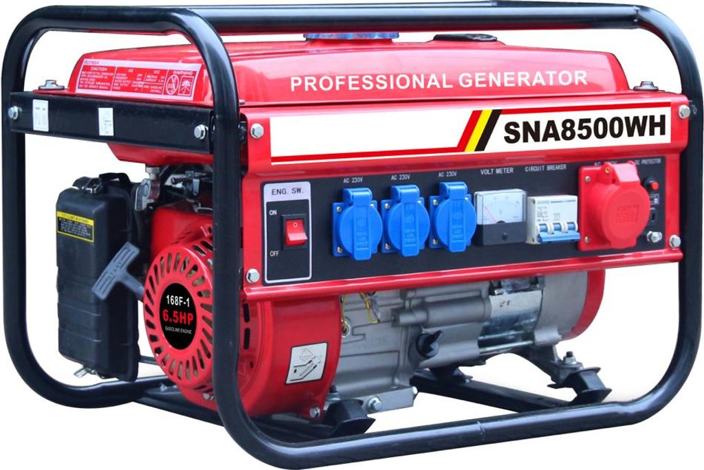 Benzin-Stromgenerator 2500 Watt 6.5 HP Powerstation Produktbild 