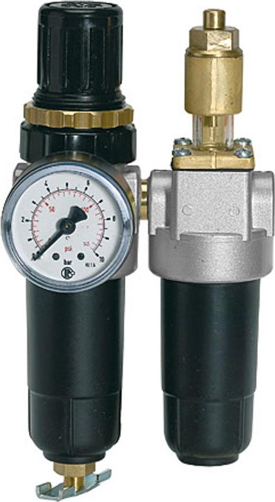 Riegler Wartungseinheit 2-tlg. »Standard-mini« mit Metallbehälter, G 1/8