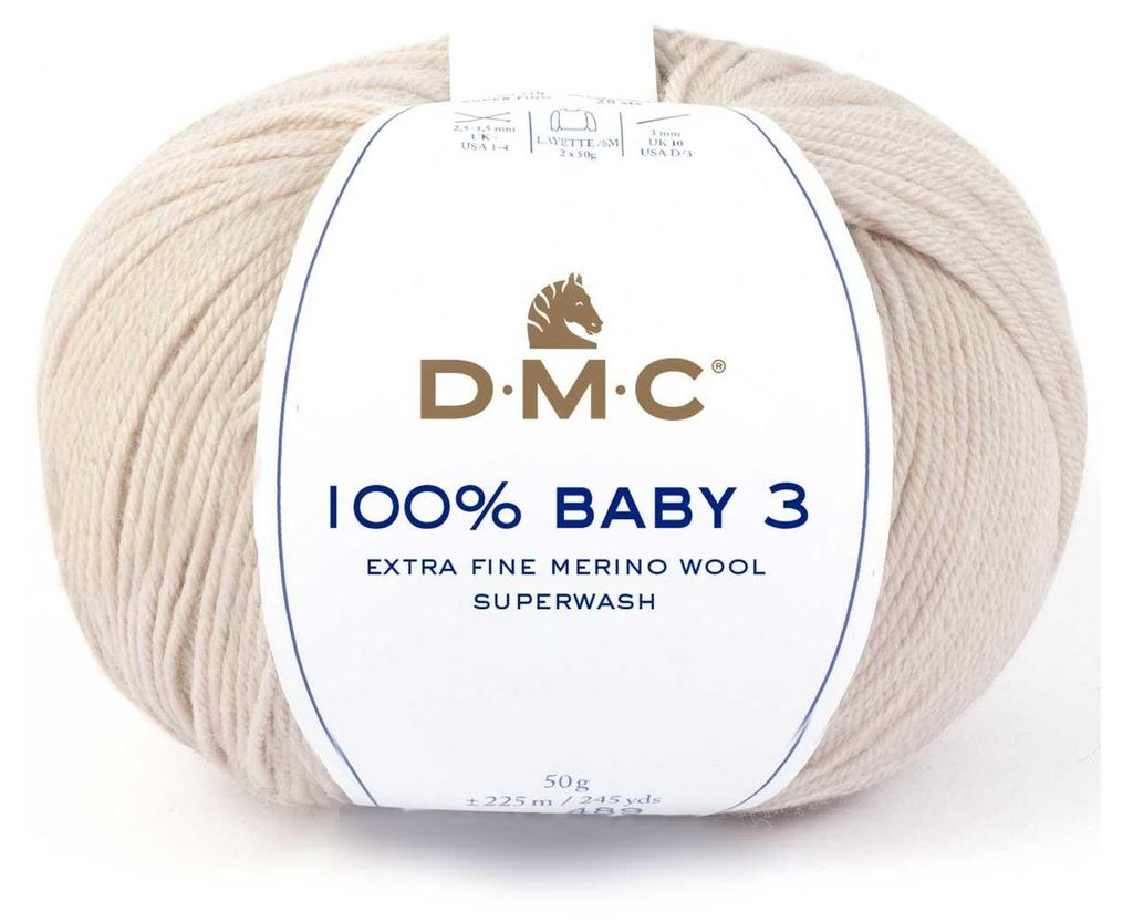 DMC 100% Baby-3 Wool - pura Lana (Colore 31) Immagine del prodotto 