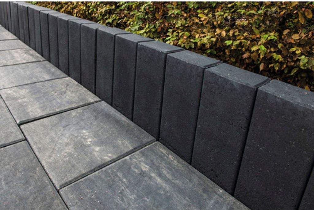 Rechteckpalisade iMount Corner anthrazit 16,5 cm x 12 cm x 100 cm