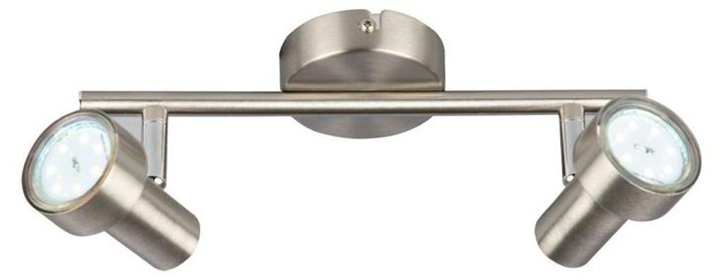 LED Deckenleuchte Spotleuchte 2xGU10 schwenkbar 3000K 12W Produktbild 