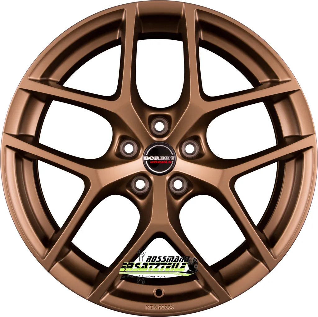 Jante Borbet Y Bronze 8x18 ET48 finition mate et haute performance alu