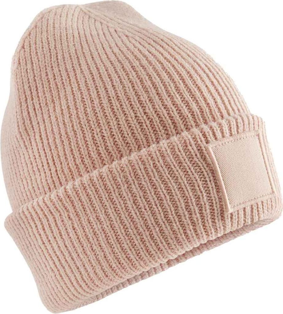 Beechfield - Mütze für Kinder, Tonlicher Aufnäher PC7860 (Einheitsgröße) (Pfirsich)