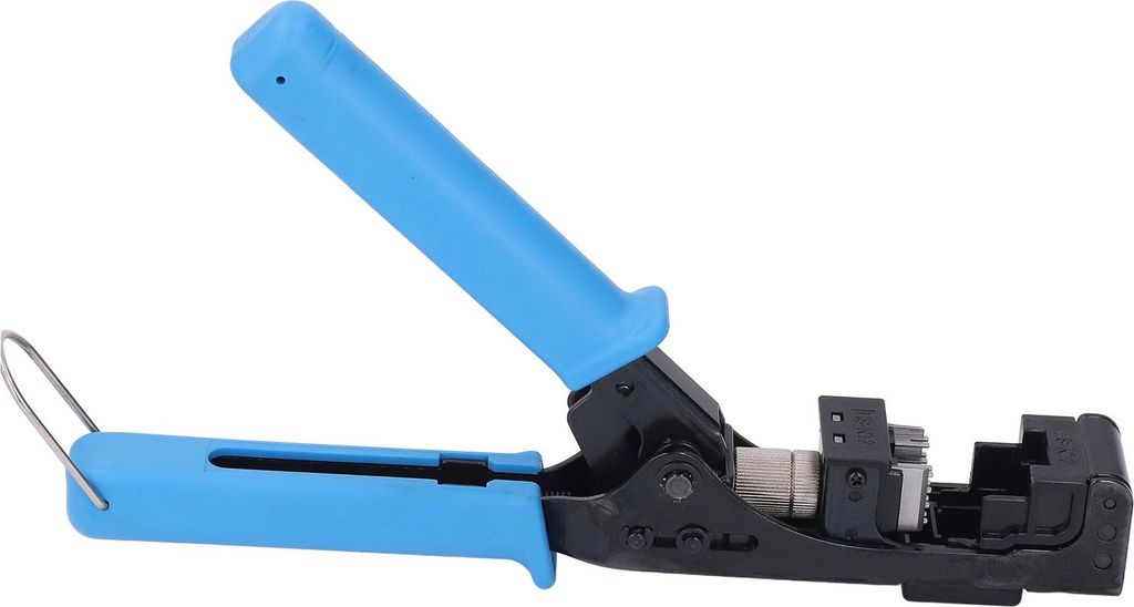 90¡ã-Winkel-Schnellanschlusswerkzeug Keystone RJ45 Crimpwerkzeug für Everest Media RJ45 CAT6 5e CAT6A Keystone-Buchsen