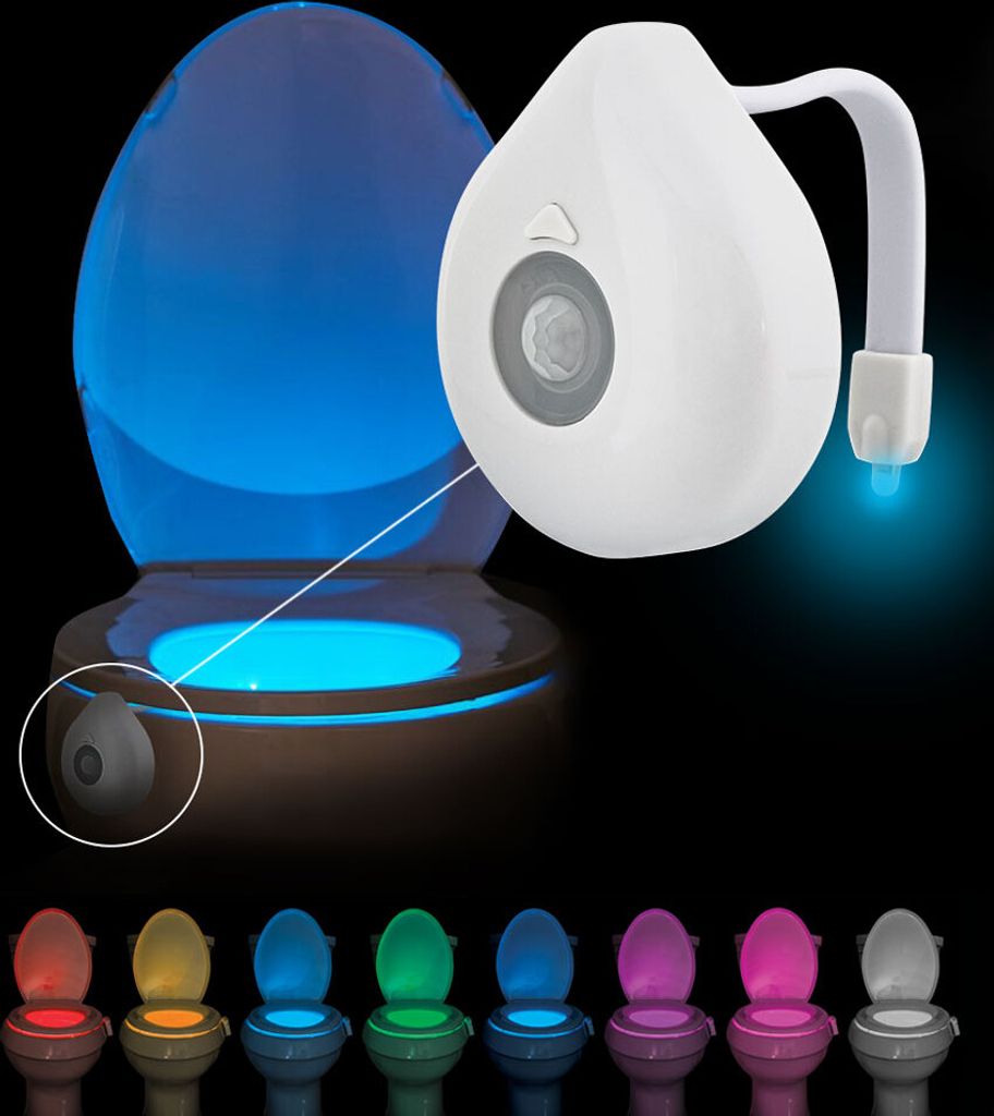 LED osvětlení na WC se senzorem pohybu Obrázek produktu 