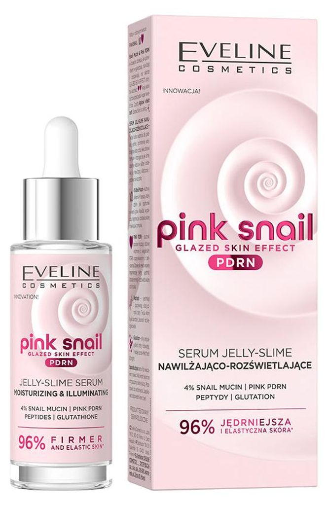 Eveline Cosmetics Pink Snail – feuchtigkeitsspendendes, regenerierendes Serum