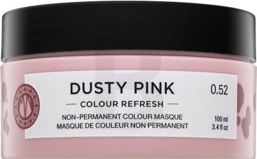 Maria Nila Colour Refresh ernährende Maske mit Farbpigmenten fürs Haar mit rosaroten Farbtönen Dusty Pink 100 ml