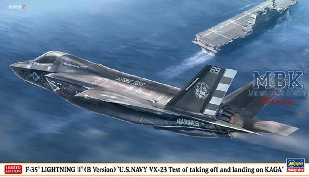 Maquette d'avion F-35B Lightning II pour collectionneur US Navy VX-23