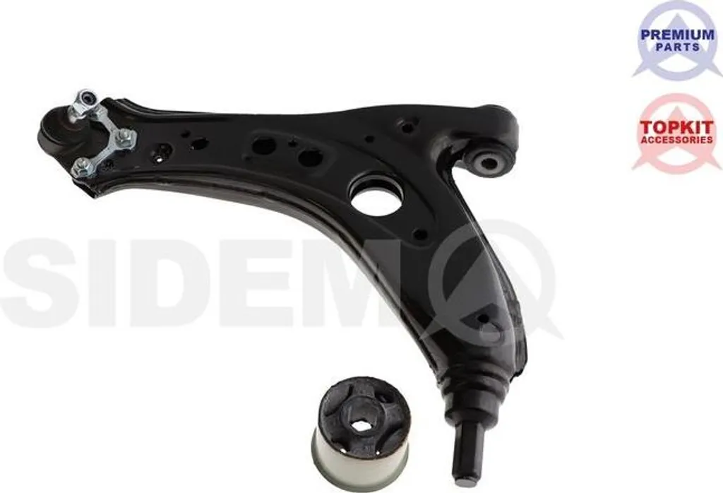 Bras de suspension renforcé SIDEM 57176, compatible OE 6Q0407151L Polo