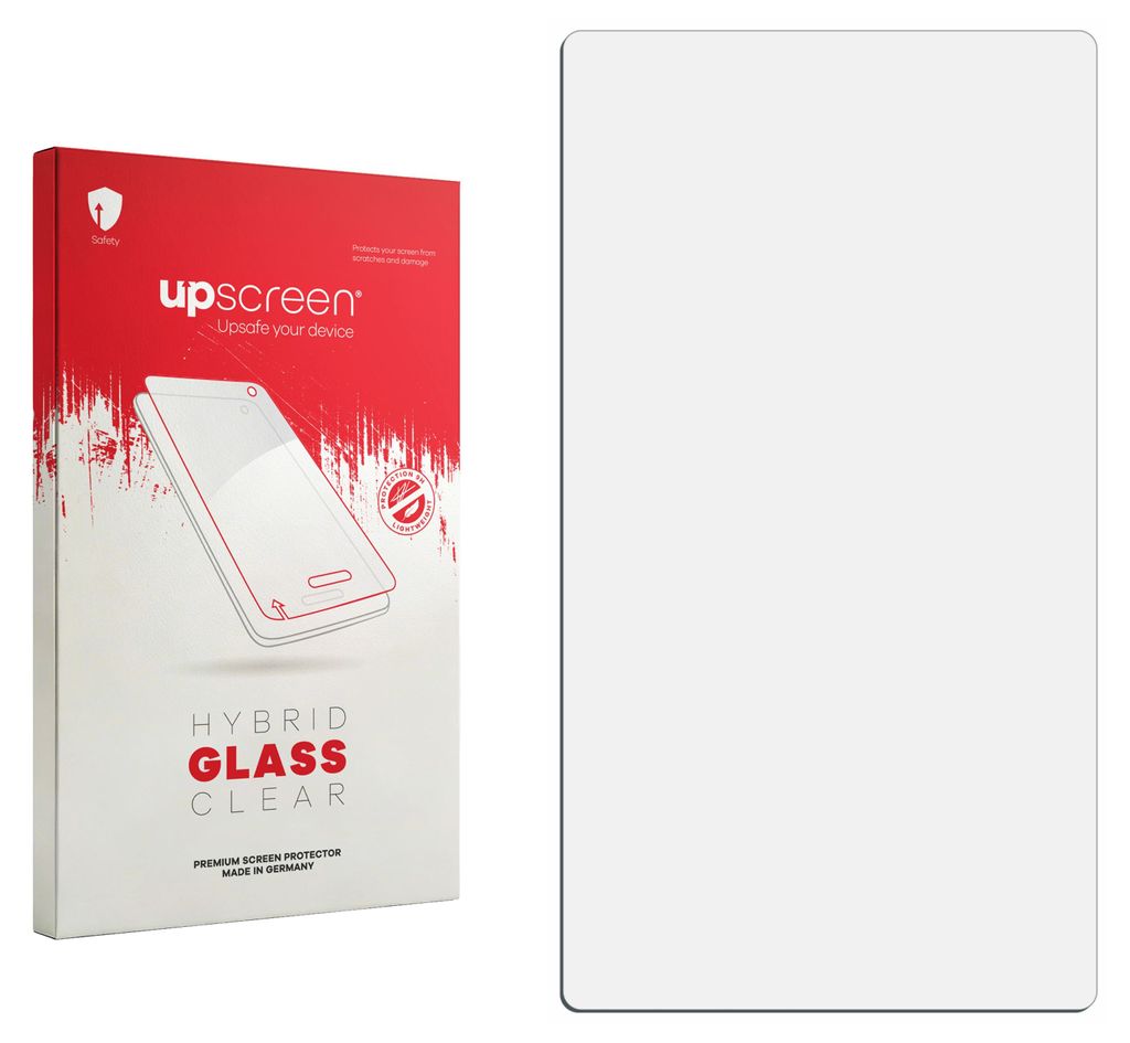 upscreen Schutzglas für Sony Walkman A50 Schutzfolie Panzer Folie Glas Display Schutz klar
