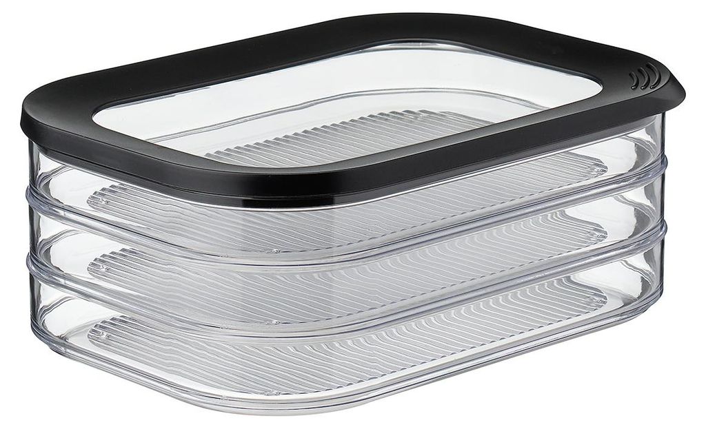 Mepal - Vorratsbehälter Wurstwaren 3-lagig Modula - 1650 ml Produktbild 