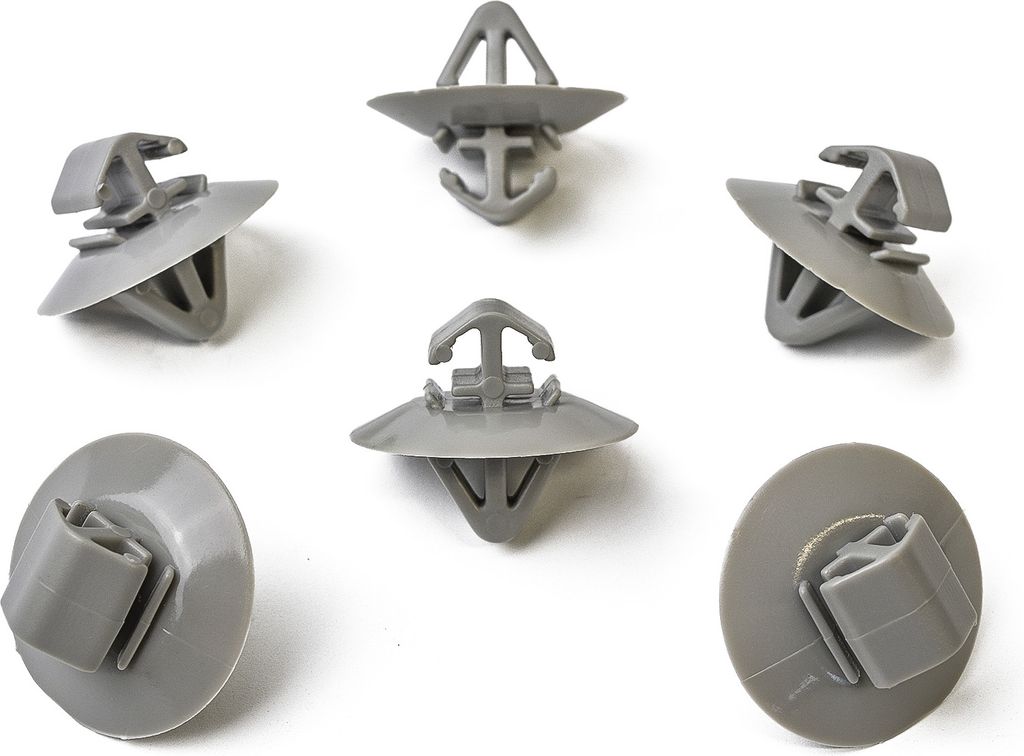 15x Befestigungs Klammer Clip für Zierleisten für Iveco Opel Renault | 7703077421