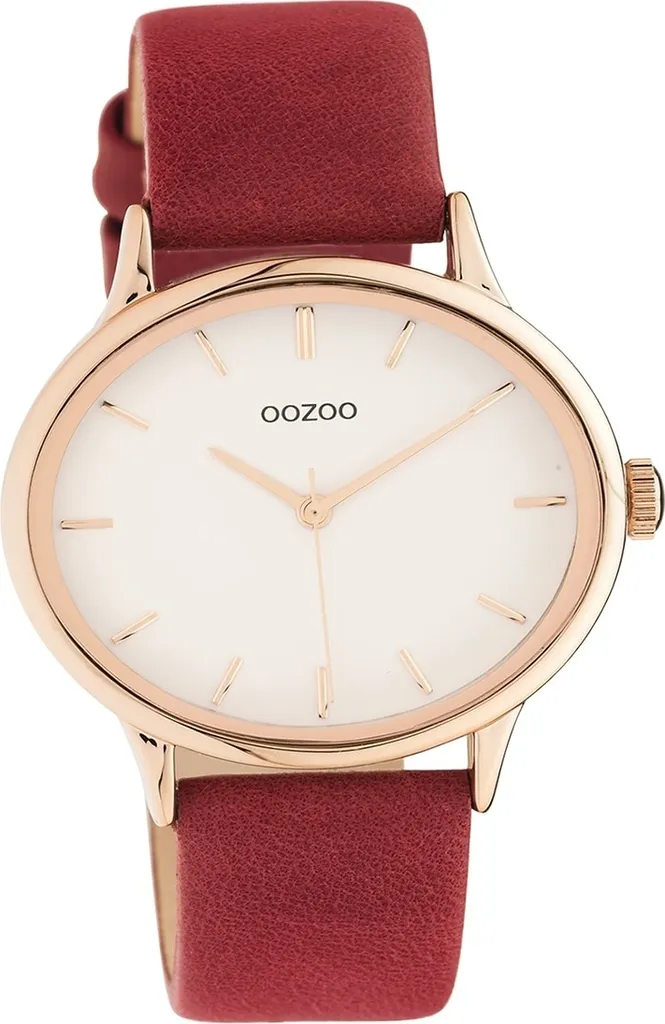 Orologio Oozoo D2UOC11053 Timepieces: Rosso Pelle e Oro Rosa