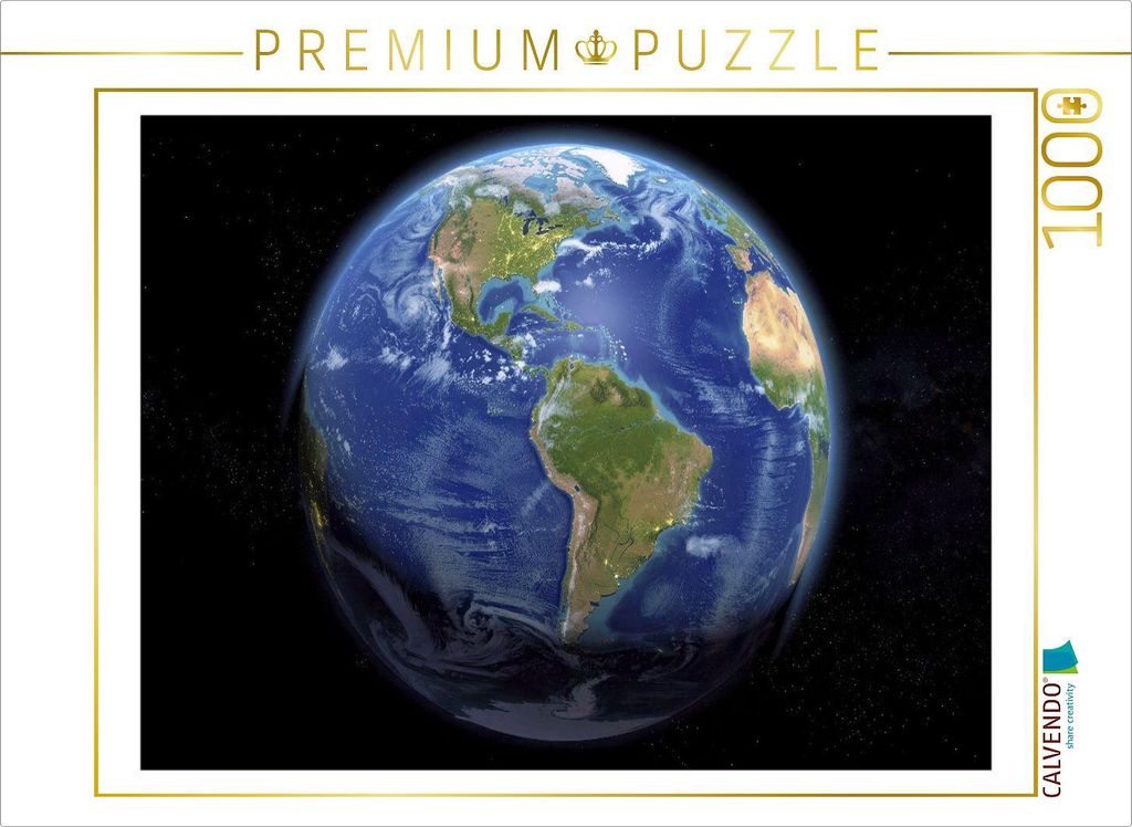CALVENDO Puzzle Ein Motiv aus dem Kalender Im Weltall ist Stille | 1000 Teile Lege-Größe 64x48cm Foto-Puzzle für glückliche Stunden