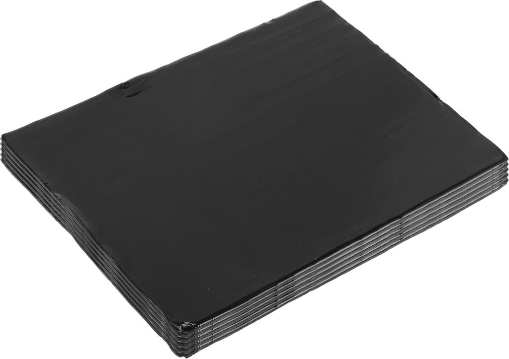 5 Stück 90mil 2,3 mm 20 Quadratfuß Auto-Schalldämmmatte Butylgummi-Hitzeschildmaterial Dämpfung für Motorhaube Bootsmotorabdeckung 31,50"x18,1...