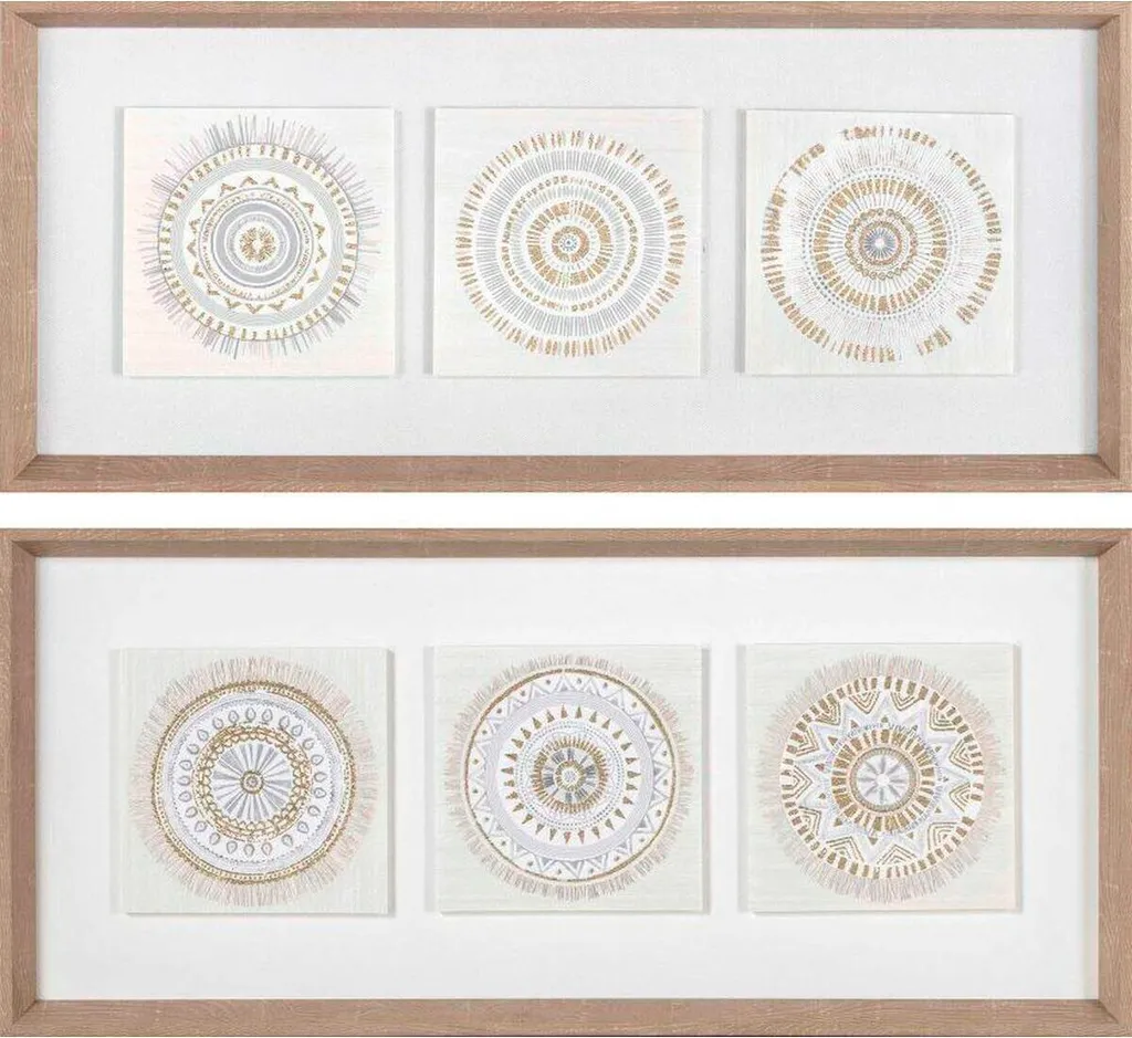 Set de Tableaux pour Salon Moderne - Design Scandinave 63,5 cm (x2)