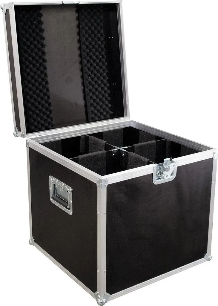 Flightcase de Transport pour 4 Projecteurs PAR-64 Longs - Modèle 31000810
