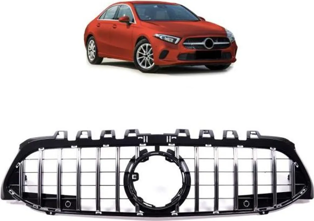 Calandre Panamericana GT Noire et Chrome Mercedes W177 Classe A Sport