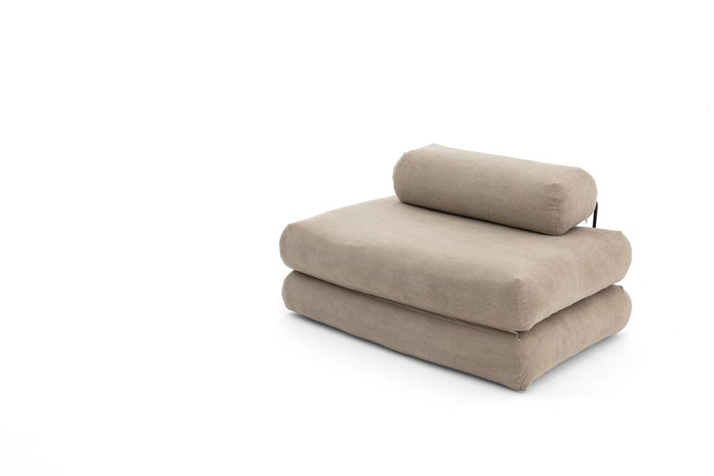 GLEE Beige 2-Sitzer Sofa