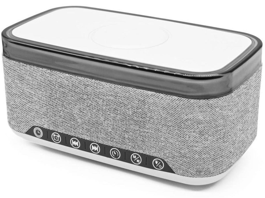 Denver CRQ-225, Uhr, FM, LED, Mehrfarbig, Grau, Einfarbig Produktbild 