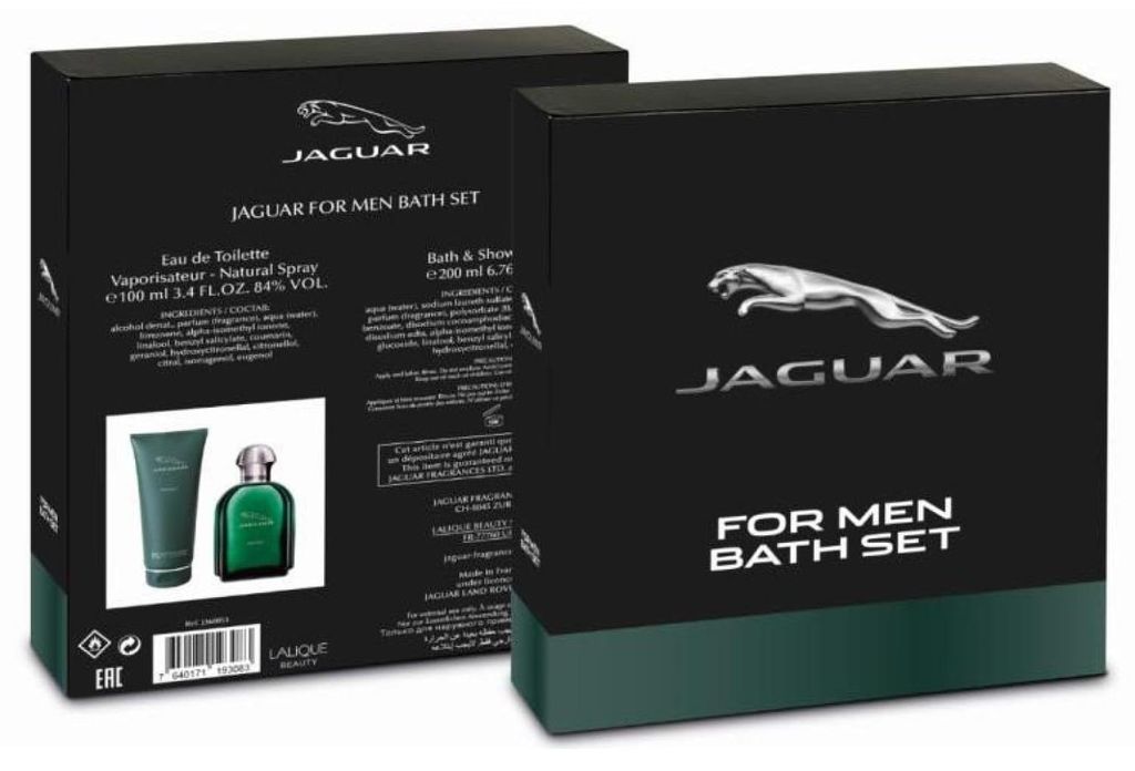 Jaguar for Men Eau de Toilette (EdT) 50 ml, Duschgel 200 ml, Geschenkset