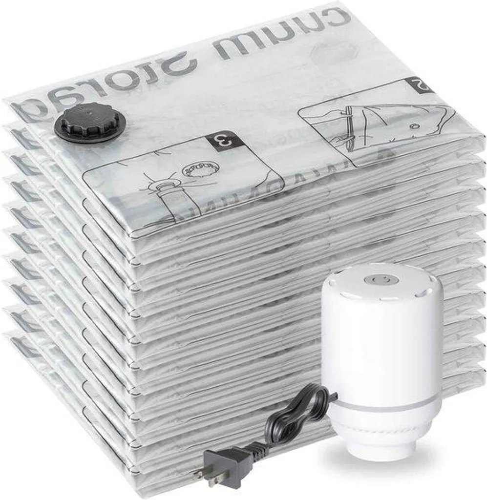 Organisateurs de valise sous vide 40x60 cm pour gagner de la place lot 6