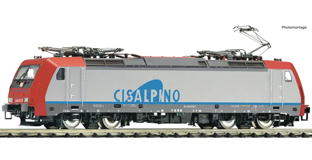 Locomotive Re 484 018-7 Cisalpino N Fleischmann 7560017 Détails Fins
