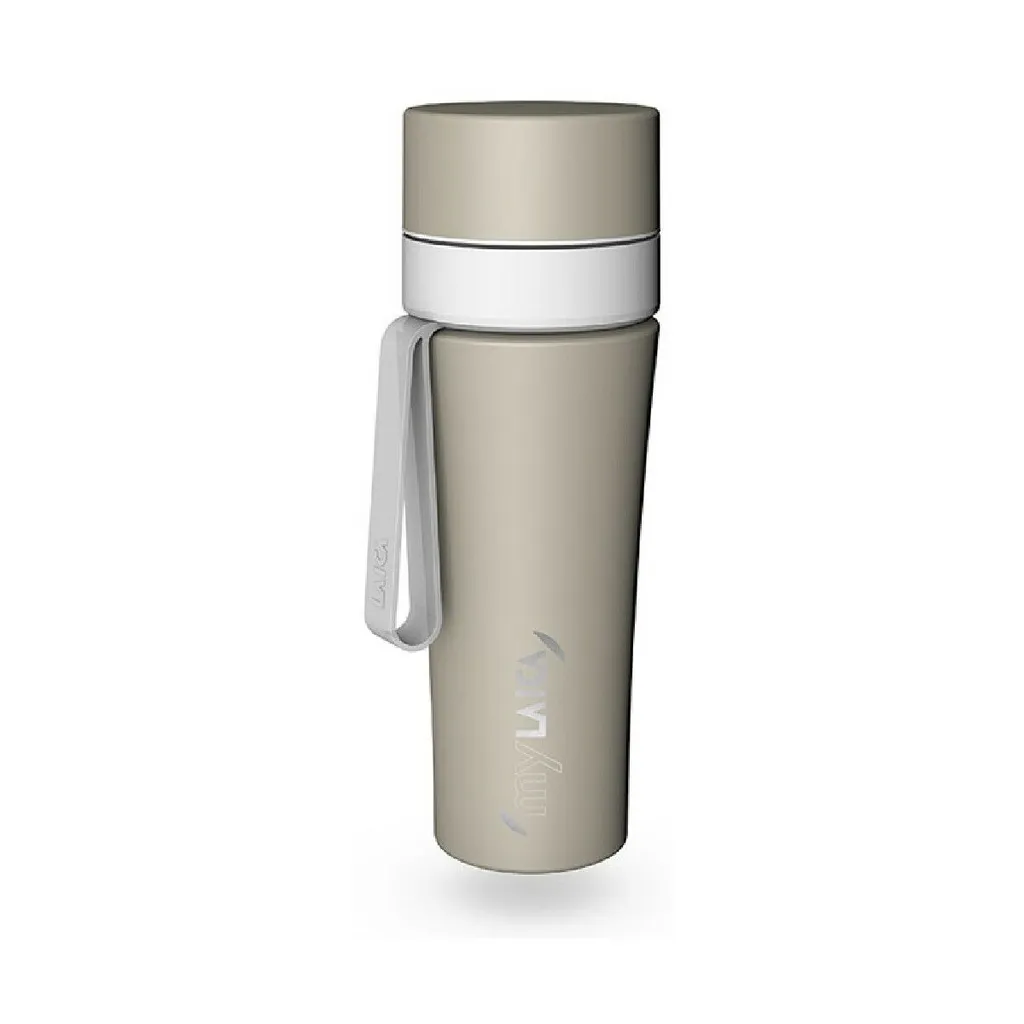 Bouteille LAICA BR70C00 Inox 550 ml avec bouchon hermétique anti-fuite