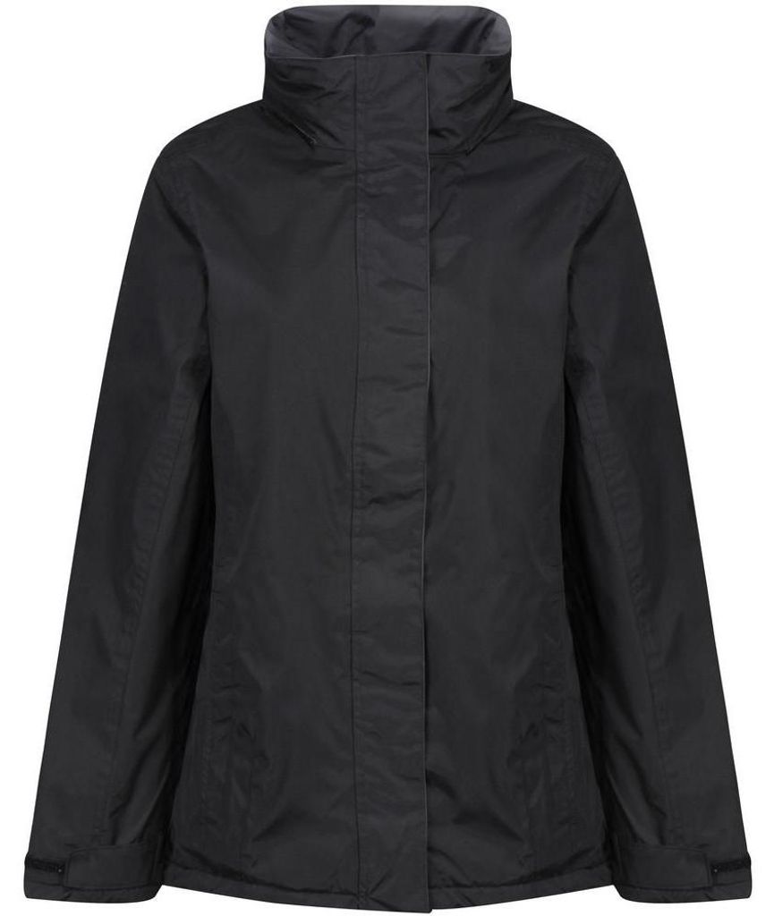 Regatta Damen Beauford Performance-Jacke, isoliert, wasserfest, winddicht LT369 (40 DE) (Schwarz)