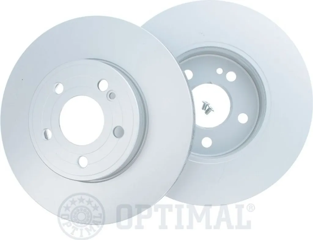 2 Disques de Frein Avant OPTIMAL BS-9650HC pour Véhicules sans Kit AMG