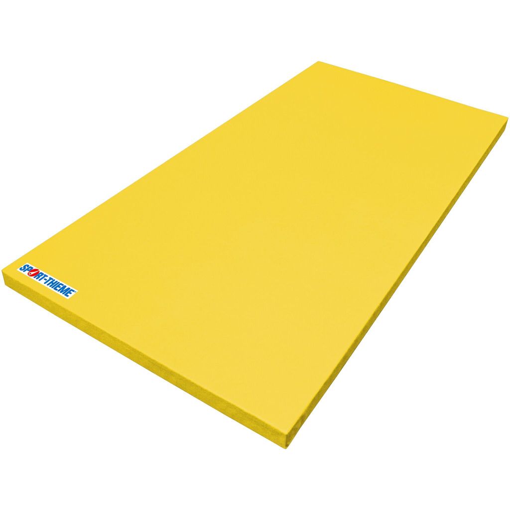 Sport-Thieme Turnmatte "Superleicht C", 200x100x6 cm, Gelb