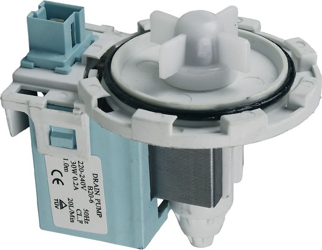 Ablaufpumpe Laugenpumpe Magnettechnikpumpe Entleerungspumpe Schumtzwasserpumpe Pumpe 30W Waschmaschine wie Arçelik Beko 2801100900 Singer Orion El...